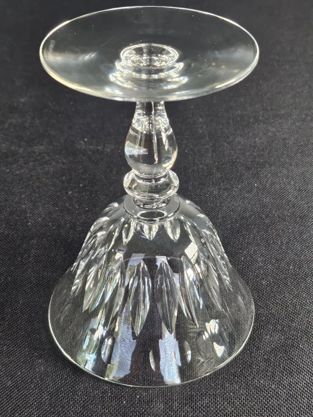 1950s Hawkes Crystal Saint George Champagne Coupes Cocktail Glasses Set Of 4
